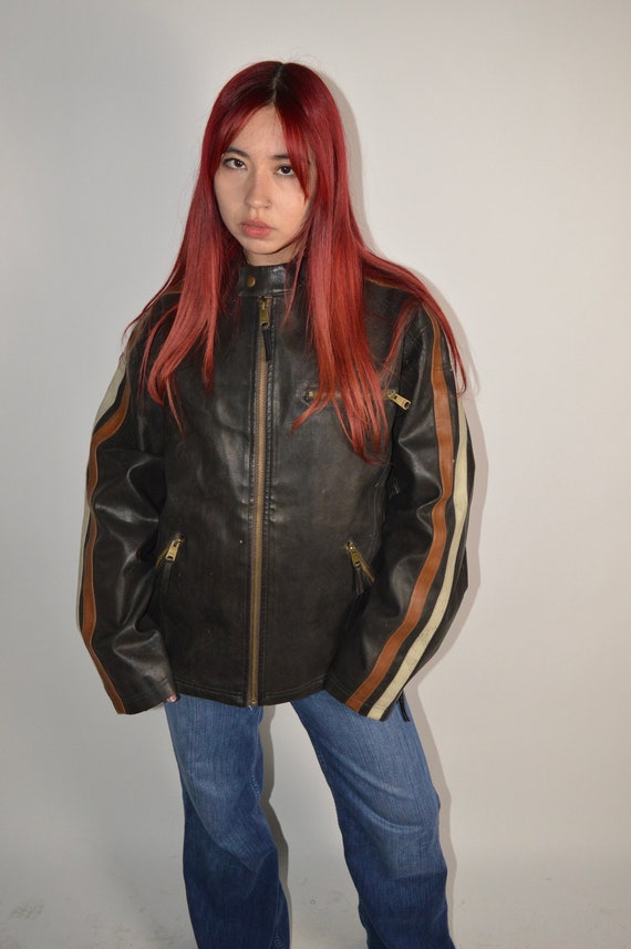 Vintage Arizona Brown Leather Jacket - image 1