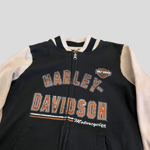 Harley Davidson bomber style jacket - image 2