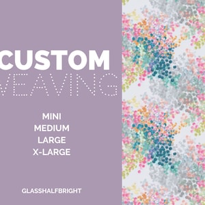 CUSTOM weaving // Woven Wall Hanging // Custom Woven Tapestry