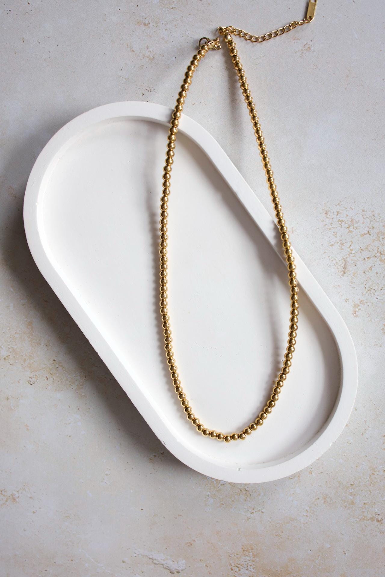 Bracciale maglia spiga piatta in oro giallo 18 cm | - La tua gioi