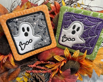 Halloween Ghost Mug Rugs