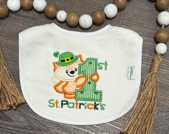 My First St. Patrick's Baby Bib