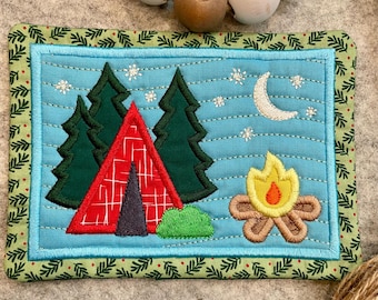 Camping Mug Rugs