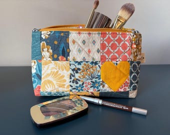 Handmade Quilted Patchwork Candy Cordial Pouch