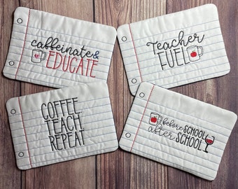 Teacher Mug Rugs