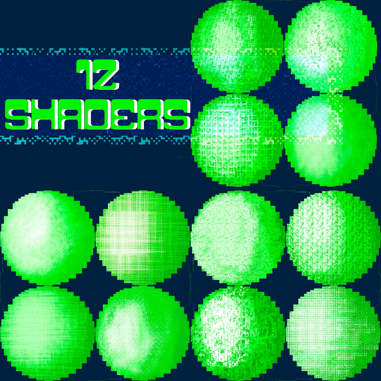 Procreate brushes Pixel Brush set 2.0 100 brushes Complete Etsy