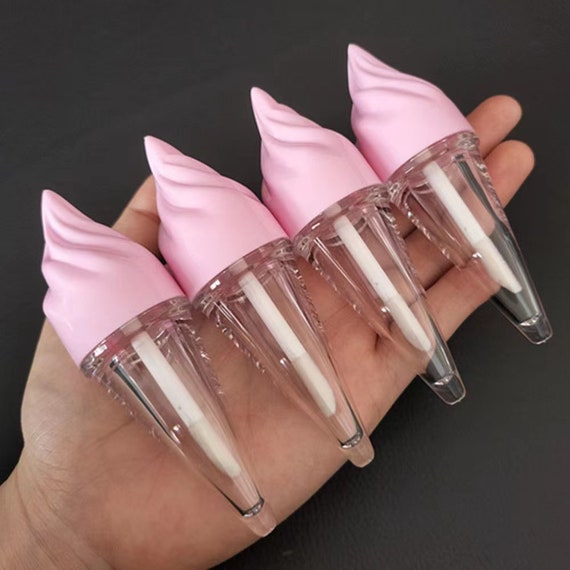 5ml Icecream Lip Gloss Tube Sweet Cone Lip Gloss Container Etsy