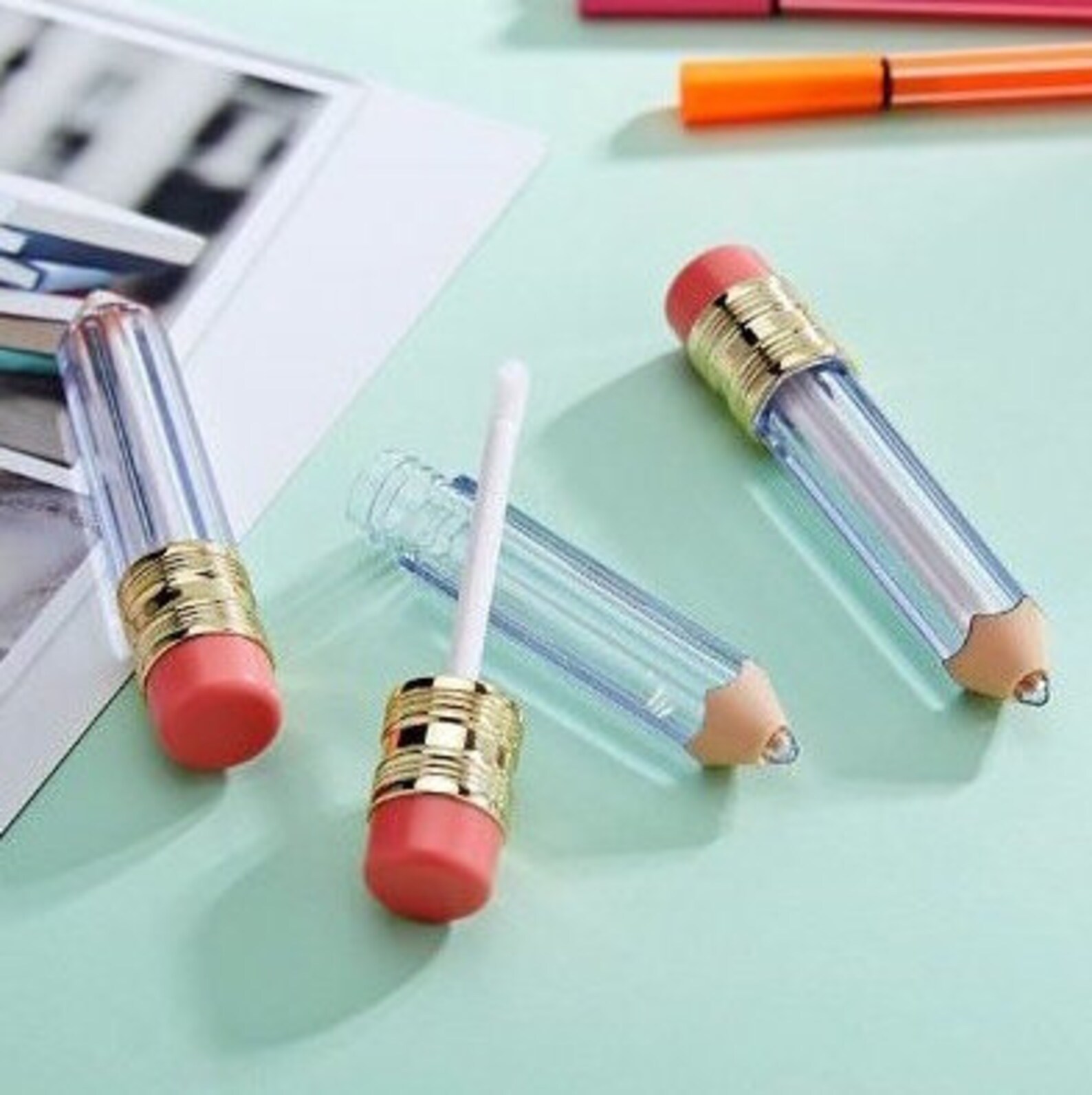 Pencil Shaped Lip Gloss Tubes Empty Lip Oil Tubes 3.5ml Etsy