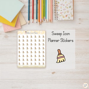 Cleaning stickers deep cleaning stickers cleaning planner stickers cleaning icon stickers doodle stickers planner stickers housework