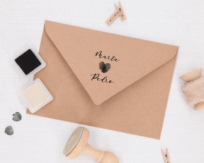 Wedding Logo SELLO CAUCHO BODA Sello boda personalizado Wedding Stamps Sellos boda