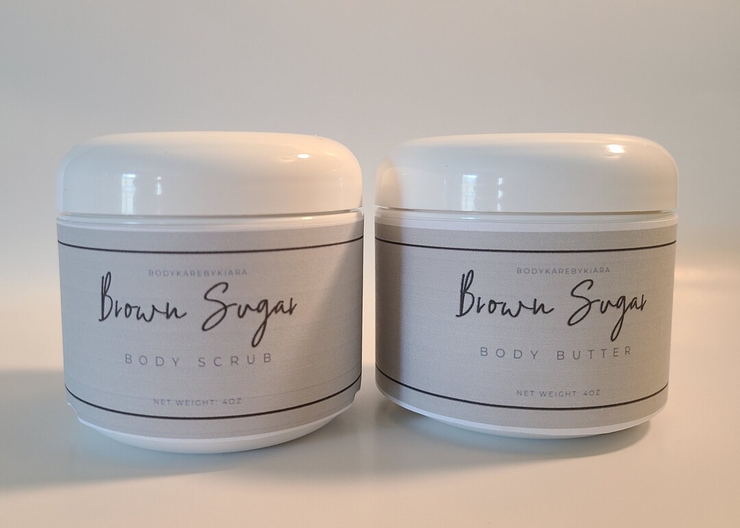 Body Butter and Body Scrub Set Etsy