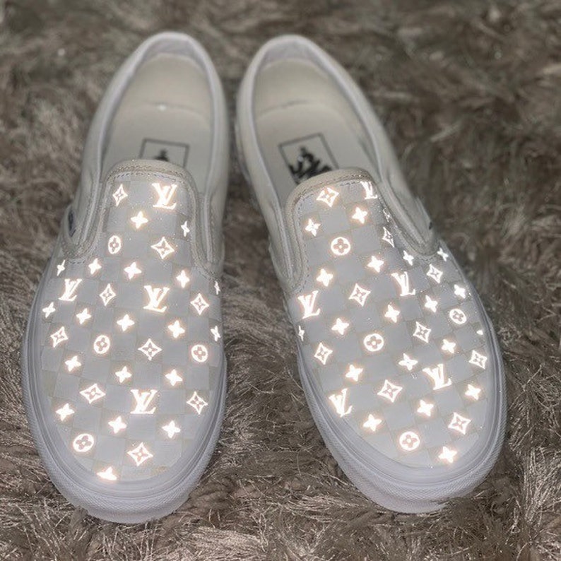 checkered louis vuitton vans