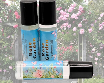 Rose Perfume Oil | Single Note Rose Fragrance | Classic Floral Roll-On Perfume | Romantic Rose Scent | Handmade Perfume Oil