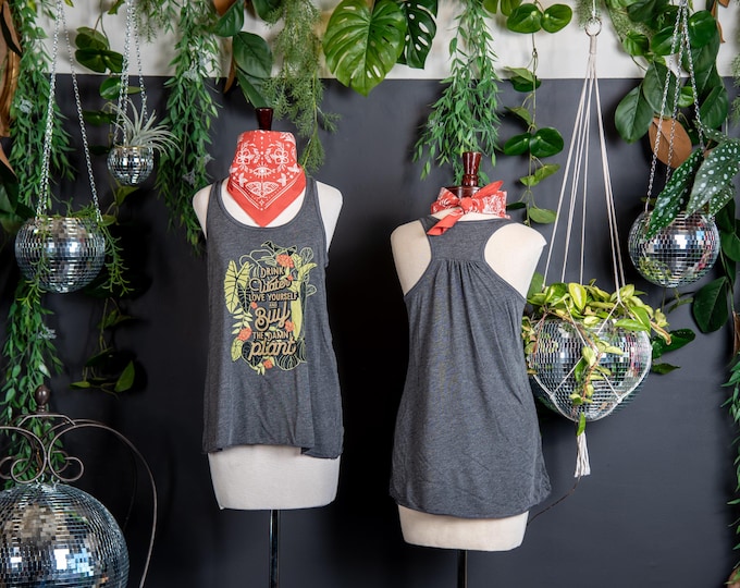 Tank | Drink Water, Love Yourself, Buy The Damn Plant