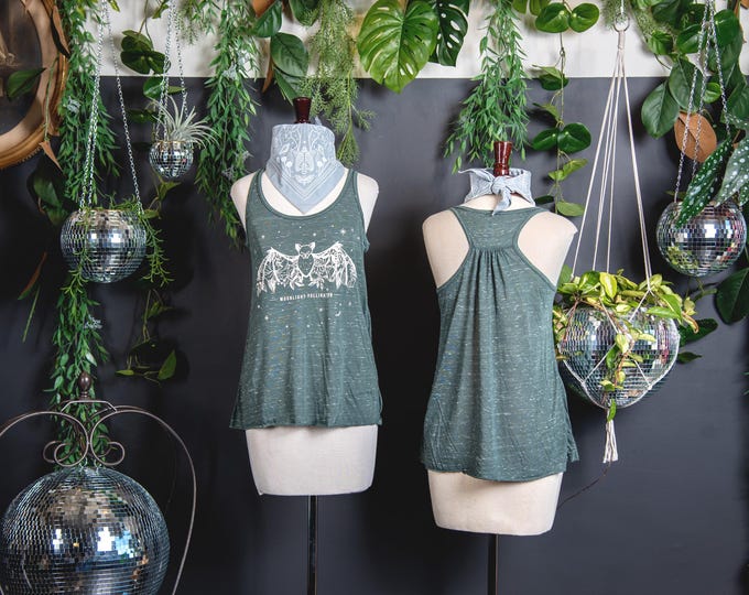 Tank | Moonlight Pollinator | Forest green