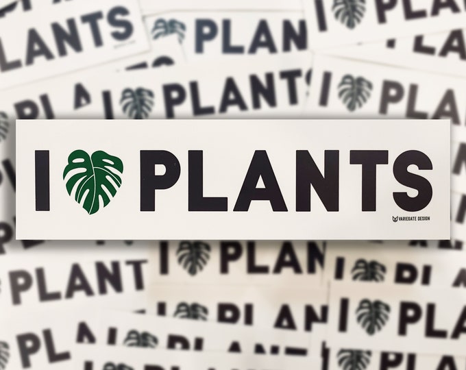 STICKER | I heart plants