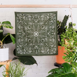 Monstera Plant Squad Bandana