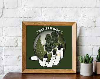 Plants are Magic Print