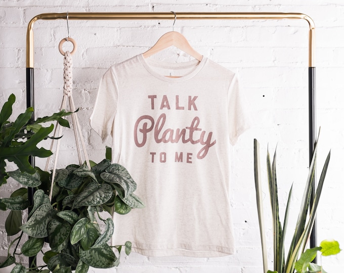 T-shirt | Talk Planty To Me