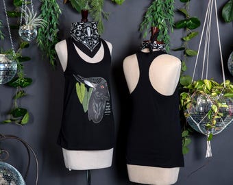 Tank | Live, Laugh, Lucifer, and plants.