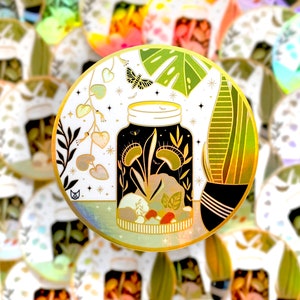STICKER | Holographic Venus Flytrap