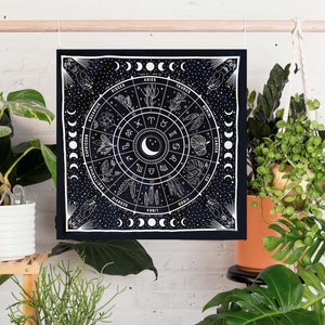 Pflanzen Sternzeichen Bandana