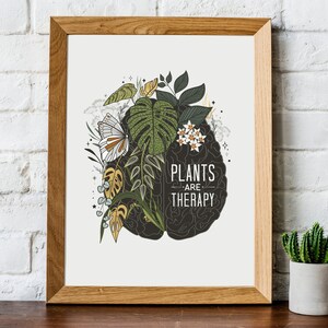 Plants are Therapy  Print