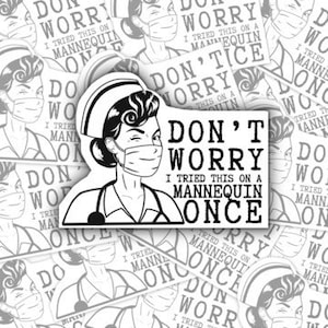 Nursing Stickers | Nurse gift | nurse | registered nurse | RN | LPN | nursing student | nursing school | healthcare gift | gift for her