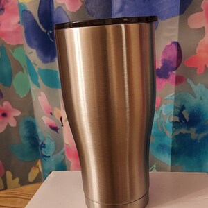 Custom 30oz curved W/Straw