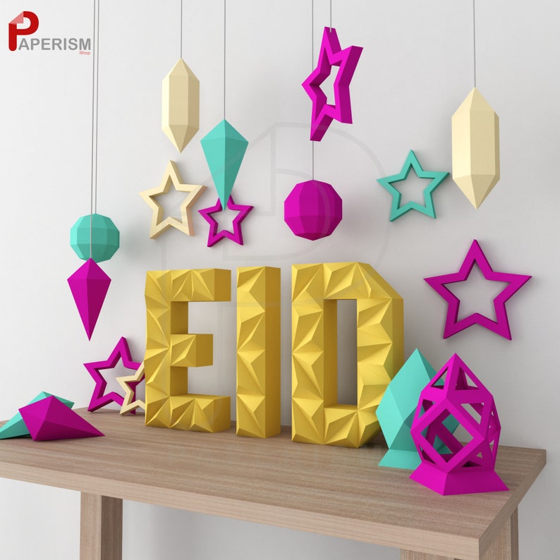 EID Corner Bundle, PRINTABLE Eid Decor, Classroom Eid Activity, Ramadan