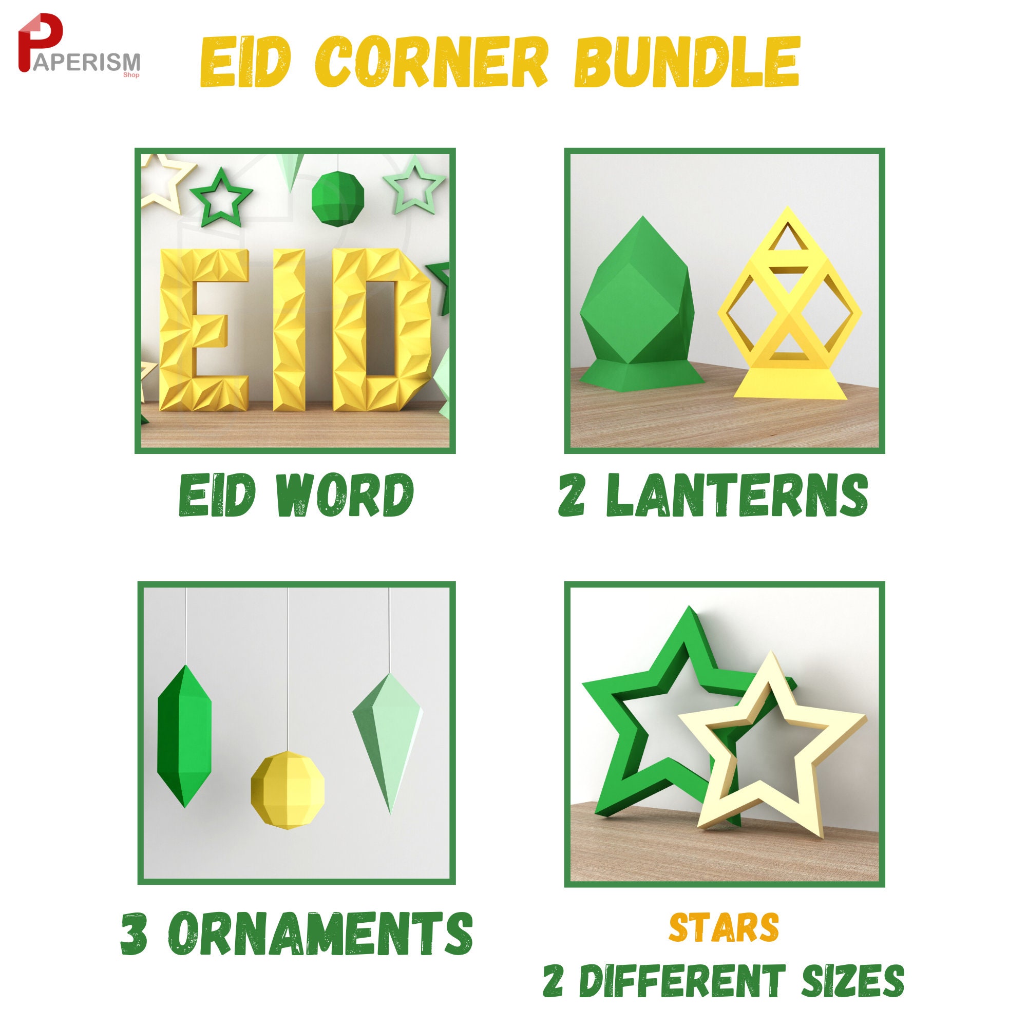 EID Corner Bundle, PRINTABLE Eid Decor, Classroom Eid Activity, Ramadan ...