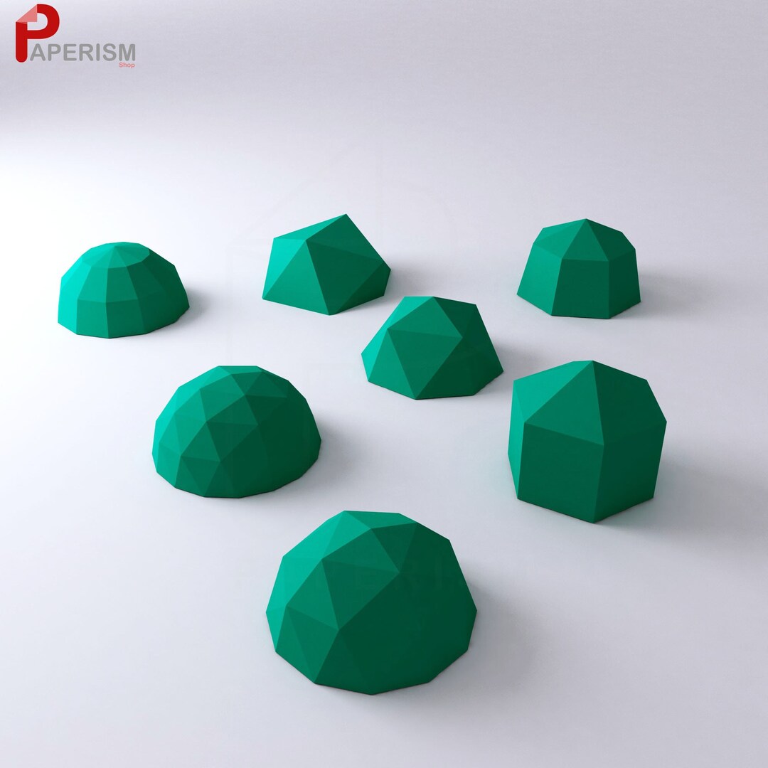 7 Geodesic Dome Set, DIY Dome Models, Build 3d Tent ,foldable Net ...