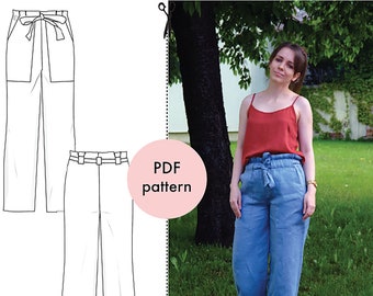 PDF Dress Sewing Pattern Instant Download Intermediate - Etsy