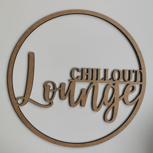 Holzkranz "Chillout Lounge"