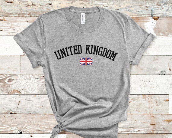 United Kingdom Shirt UK Flag United Kingdom Tee UK Tshirt | Etsy