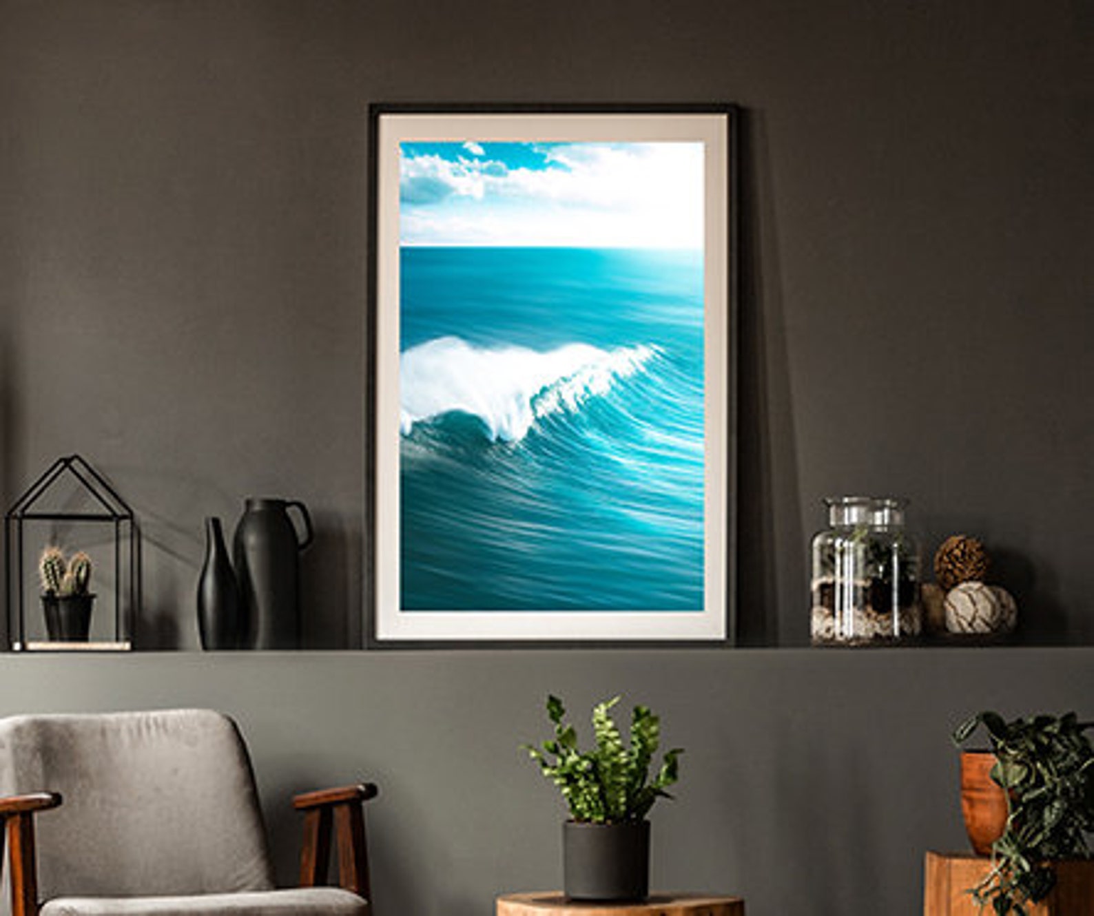 Ocean Theme Printable wall art/ Ocean Water Print/ Ocean Etsy