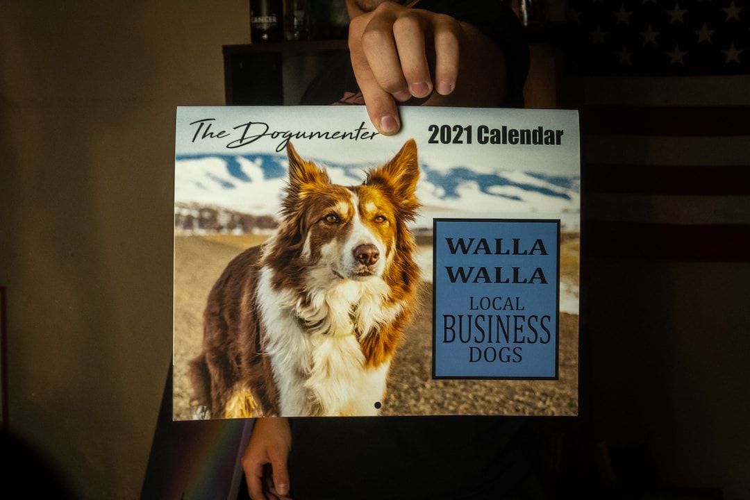 Business Dogs of Walla Walla Calendar 20202021 Etsy