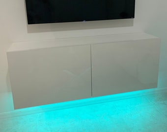 Cabinet Floating Entertainment Console