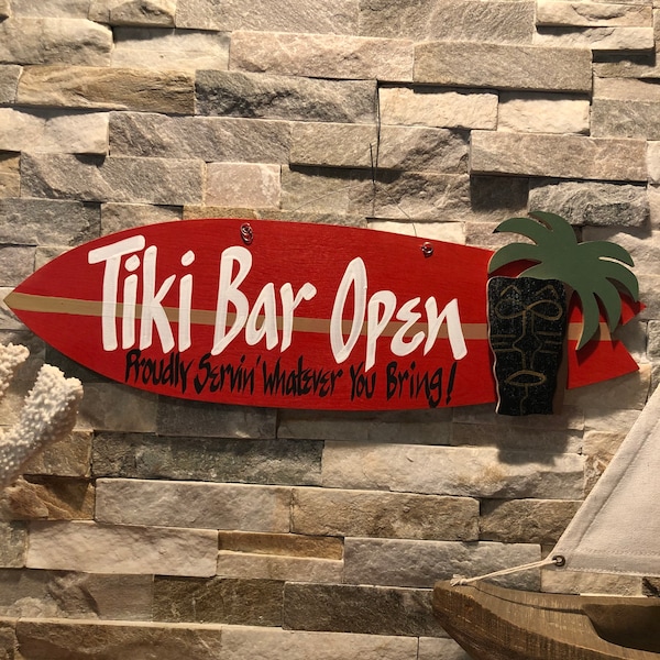 Tiki Bar - Etsy