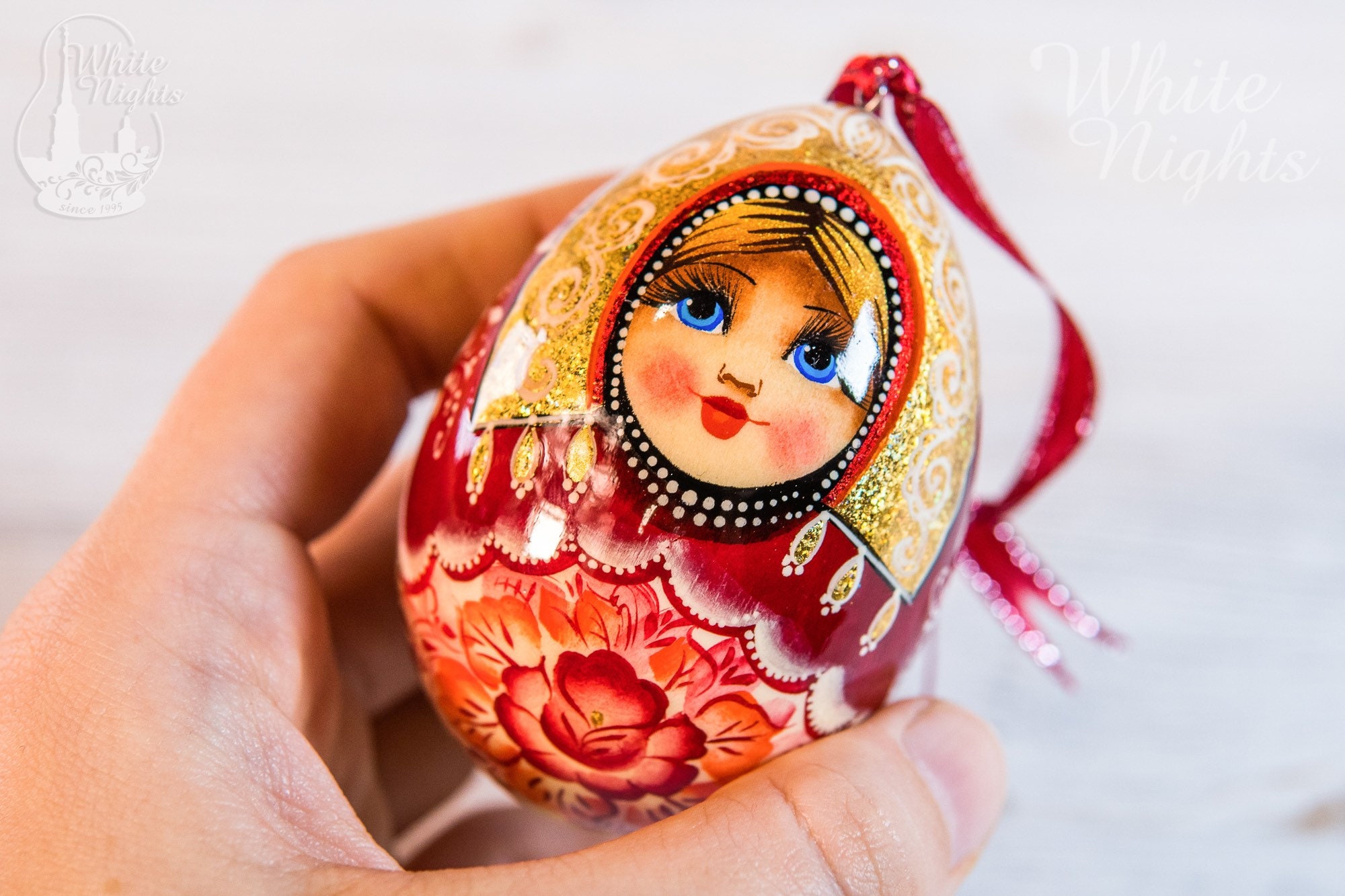 Easter Egg set Russian Matryoshka dolls Easter Wooden Etsy