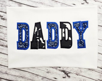 DADDY Coordinating Shirt for Barnyard or Western Themed Birthday, Farm Rodeo, Horse Themed, Bandana, Birthday Outfit, Dad Birthday Outfit.