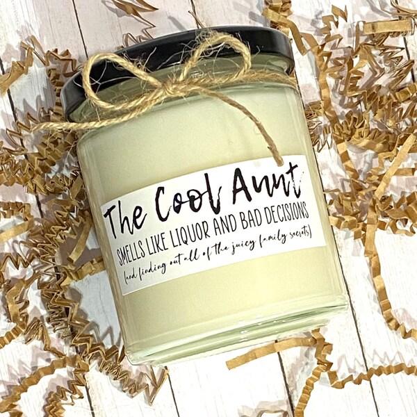 The Candle for the Cool Aunt Etsy