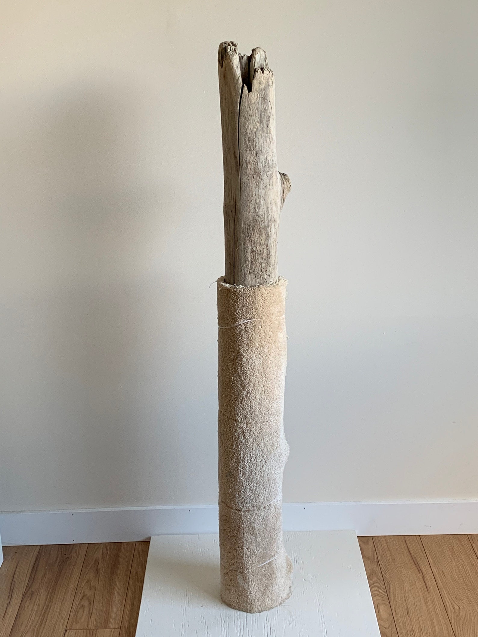 Cat Scratch Post made from driftwood Etsy
