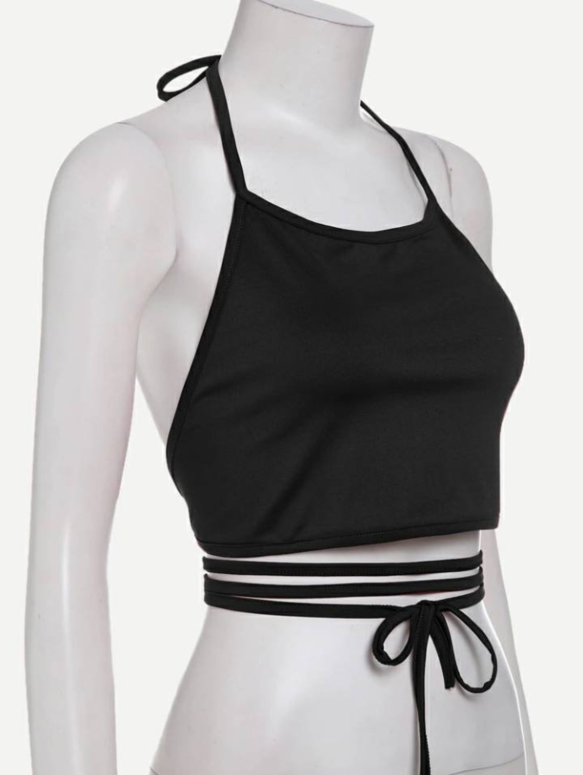 Halter Top that wraps around your waist. Etsy