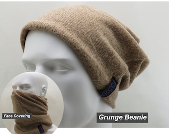 Seattle Grunge Beanie: Multifunctional Knit Hat, Face Covering