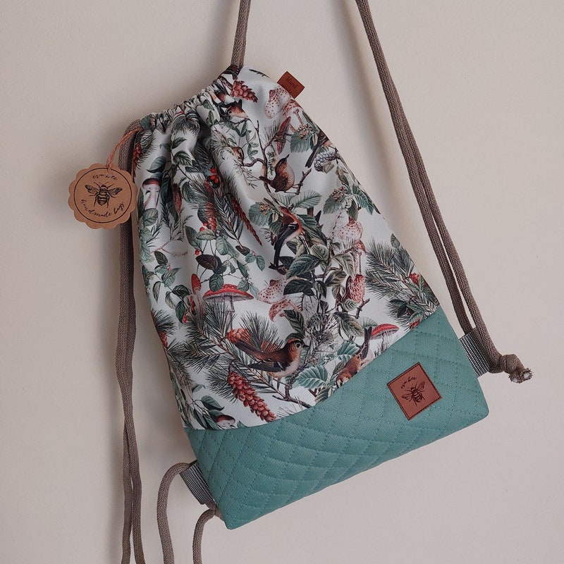 Cedar Drawstring Backpack