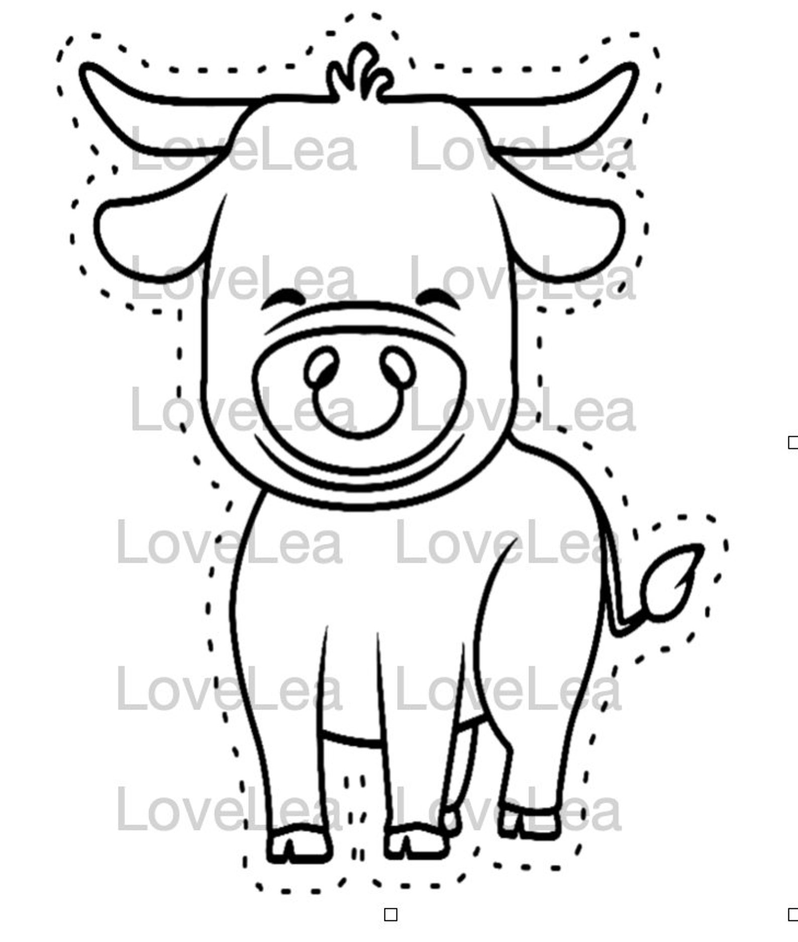 Printable Coloring Cutouts Simple and Easy 30 Pages of PDF Files Family