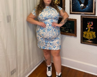 plus size cheongsam top
