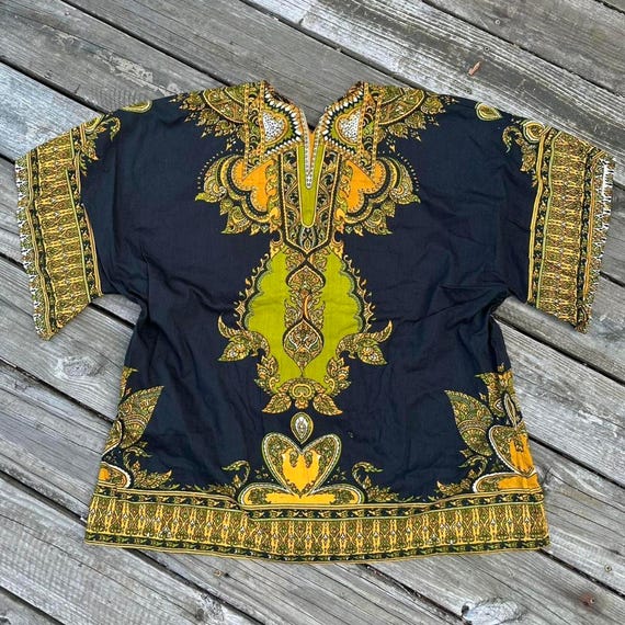 Block print Dashiki Tops Block print Dashiki Tops