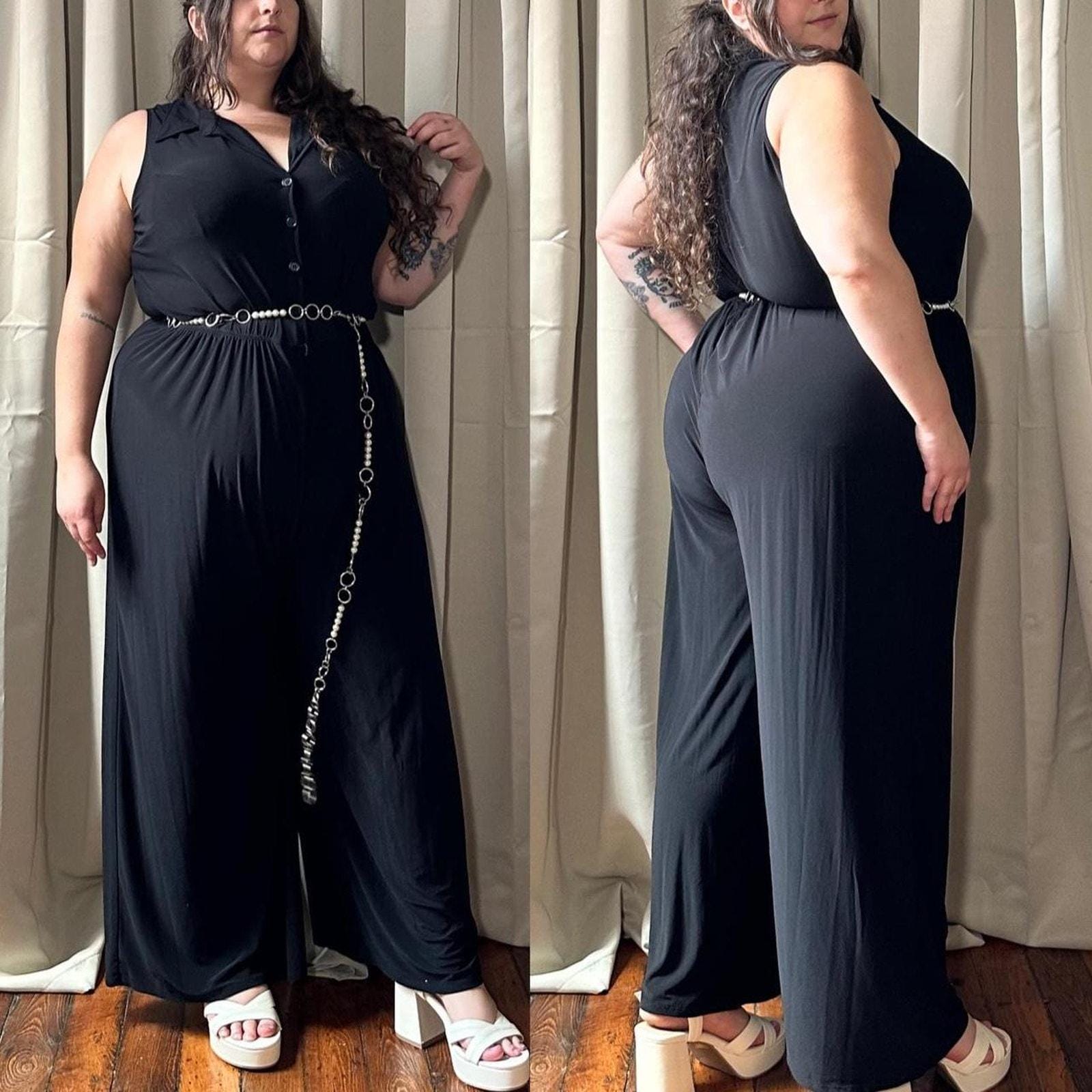 2000s Lane Bryant Black Front Tag Size 22 24